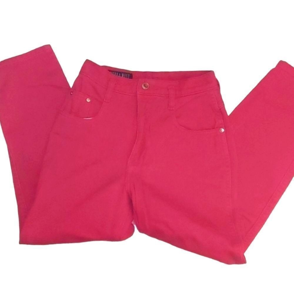 Vintage pink Denim Jeans size 12 Girls